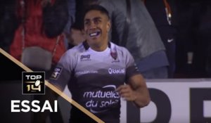 TOP 14 - Essai Malakai FEKITOA (RCT) - Toulon - Agen - J20 - Saison 2017/2018