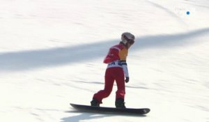 Snowboard Cross. Cécile Hernandez éliminée en demi-finale - Jeux paralympiques 2018
