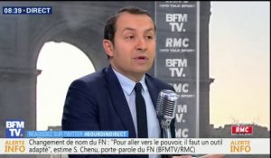 “Il y a probablement des porosités” entre le Front national et Les Républicains, reconnaît Sébastien Chenu