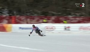 Super Combiné Assis. Frederic Francois avec le deuxième chrono - Jeux Paralympiques 2018