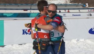 Biathlon 12,5 Km (Malvoyants). Anthony Chalencon termine 5e - Jeux Paralympiques 2018