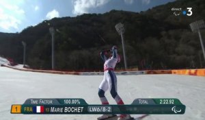 Slalom Géant Femmes : Le Hat-Trick pour Marie Bochet ! - Jeux Paralympiques
