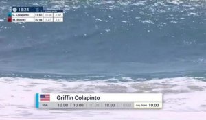 Adrénaline - Surf : Griffin Colapinto with a 10 Wave vs. M.Bourez