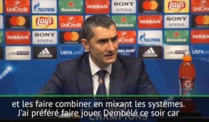 8es - Valverde: "Espèrons que Dembele tire profit de ces minutes"