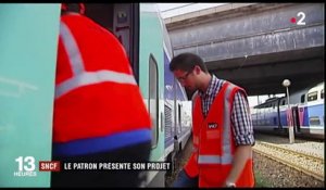 SNCF : Guillaume Pépy présente son projet