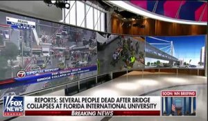 Floride: Un pont s'est effondré sur une autoroute à Miami - Il y aurait plusieurs morts