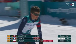 Jeux Paralympiques - Ski de Fond - 10 km Hommes malvoyants : Dixième place pour Thomas Dubois