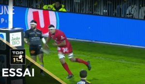 TOP 14 - Essai Dylan CRETIN (LOU) - La Rochelle - Lyon - J21 - Saison 2017/2018