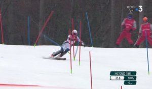Jeux Paralympiques - Ski Alpin Slalom femmes : Marie Bochet médaille d'or paralympique !