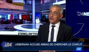 Lieberman accuse Abbas de chercher le conflit