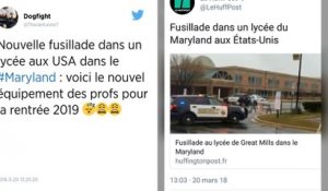 Coups de feu dans un lycée du Maryland près de Washington.