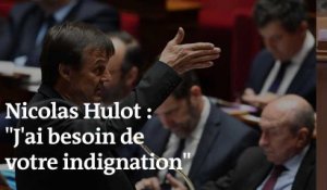 Biodiversité : « J’ai besoin de votre indignation », lance Nicolas Hulot à l’Assemblée nationale