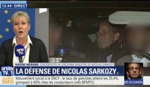Défense de Nicolas Sarkozy: Nadine Morano s'en prend tour à tour aux médias, à Edwy Plenel et à Ziad Takieddine