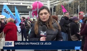 Grèves en France ce jeudi