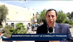 Israël : manifestation devant le consulat français