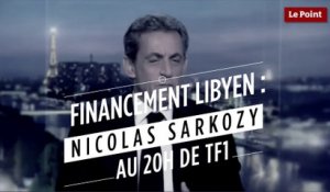 Financement libyen : Nicolas Sarkozy au 20h de TF1