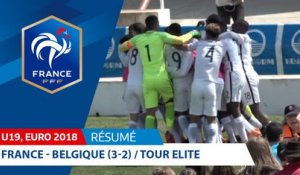 U19, Tour Elite : France - Belgique (3-2), le résumé