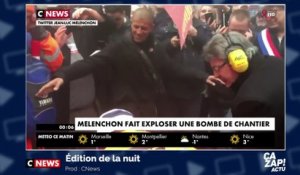Jean-Luc Mélenchon fait exploser une bombe de chantier