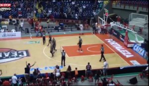 Brésil : L’incroyable geste d’un joueur de basket pour gagner un match (Vidéo)