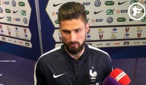 La réaction d'Olivier Giroud