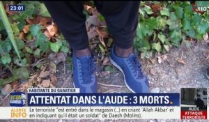 Attaques terroristes dans l'Aude: les habitants de Trèbes sous le choc