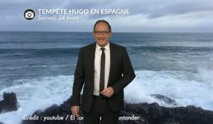 Météo Espagne : une tempête et d'importants cumuls de pluies