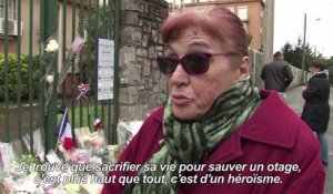 Carcassonne: les hommages au gendarme "héros" se poursuivent