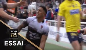TOP 14 - Essai Malakai FEKITOA 2 (RCT) - Toulon - Clermont - J22 - Saison 2017/2018