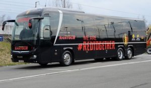 Le nouveau bus des Diables rouges