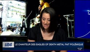 Le chanteur des Eagles of death metal fait polémique
