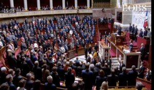 Attaques terroristes de Trèbes et Carcassonne : la minute de silence de l'Assemblée nationale