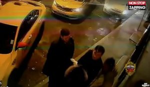Un chauffeur de taxi met violemment KO deux jeunes, la vidéo choc