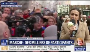 Marche pour Mireille Knoll: Delphine Horvilleur, rabbin, retient le "sentiment d’émotion important"