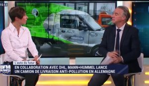 L'auto du futur: En collaboration avec DHL, Mann+Hummel lance un camion de livraison anti-pollution en Allemagne - 31/03