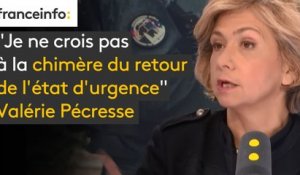 "Je ne crois pas à la chimère du retour de l'état d’urgence," affirme Valérie Pécresse - Présidente (LR) de la région Île-de-France, qui ,'est "pas favorable à ce qu’on mettre en rétention administrative les fichés S radicalisés"