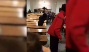 Agression dans la fac de Montpellier: "J'ai vu le doyen faciliter l'ouverture de la porte", témoigne un étudiant