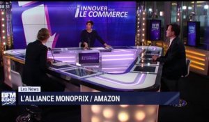 Les News: L'alliance inédite entre Monoprix et Amazon - 31/03