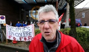 Grève dans les magasins Carrefour de l'agglomération de Chambéry