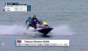 Adrénaline - Surf : Tatiana Weston-Webb with a 9.23 Wave vs. T.Wright, S.Lima