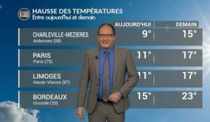 Météo lundi de Pâques : une magnifique hausse des températures