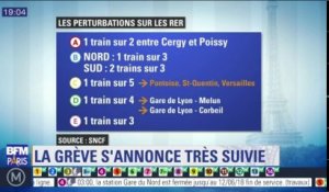 Ile-de-France: les perturbations sur les RER et Transilien pour ce mardi