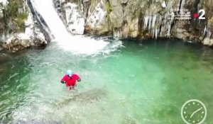Sport - Canyoning Hivernal