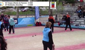 La finale, huitième étape du Super 16 féminin, Bourg-Saint-Andéol 2018