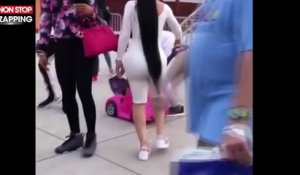 Blac Chyna se bat dans un parc d'attraction devant ses enfants (vidéo)