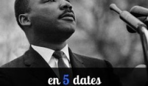 Martin Luther King est mort il y a 50 ans : retour sur sa vie en 5 dates clés