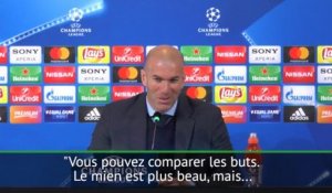 Quart - Zidane : "Mon but était plus beau ..."