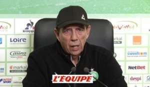 Gasset «Peur de rien» - Foot - L1 - ASSE