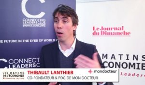 Thibault Lanthier : "MonDocteur gère 3 millions de consultations par mois"