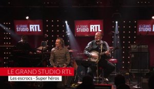 Les escrocs - Super héros (LIVE) Le Grand Studio RTL