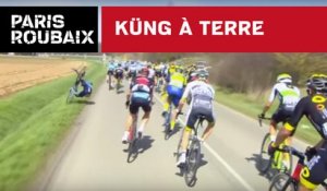 Küng à terre - Paris-Roubaix 2018